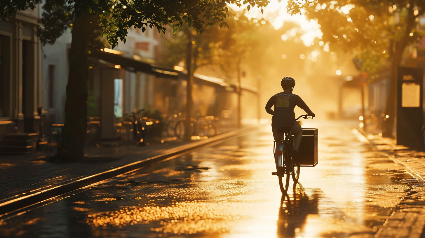 Electric cargo bike